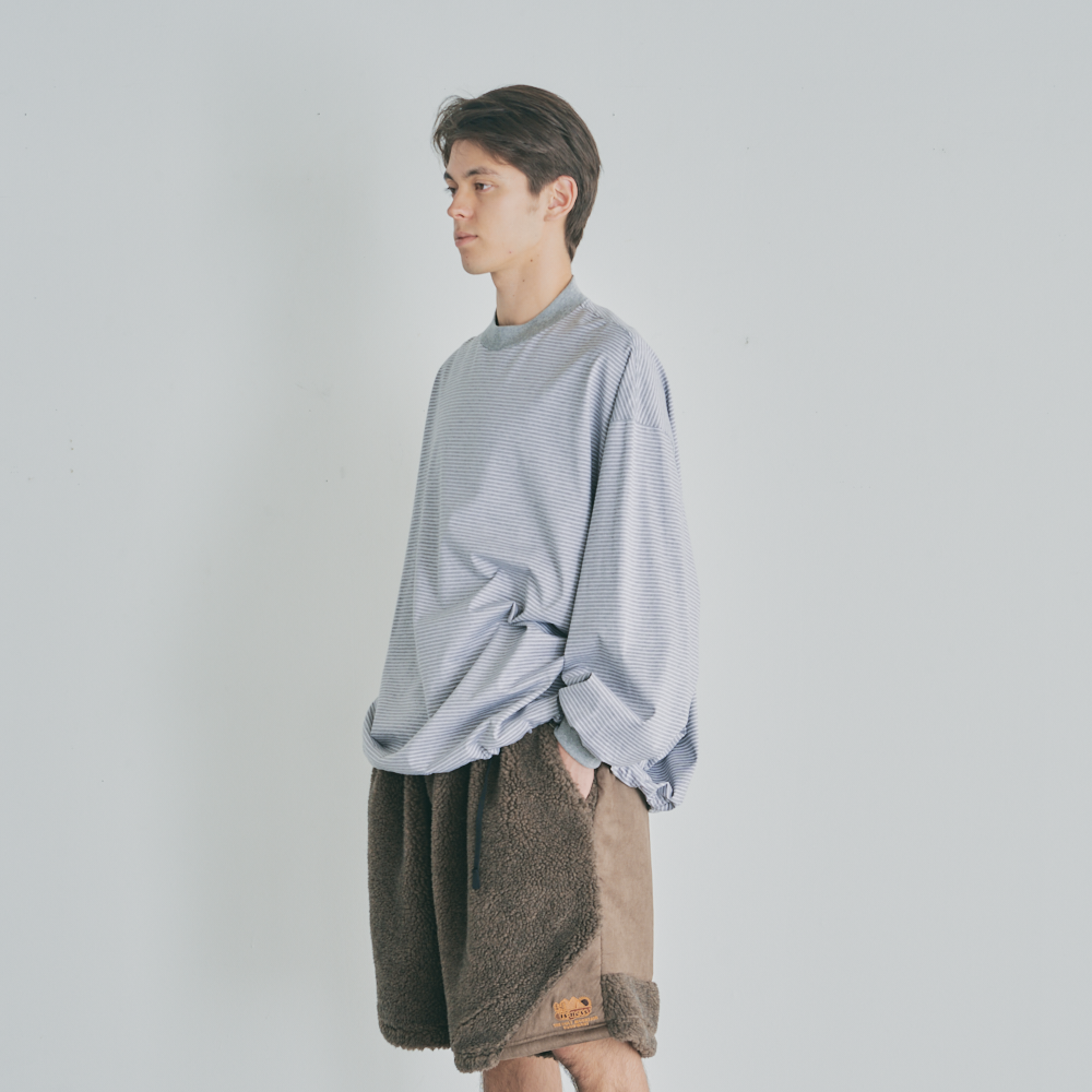is-ness BALLOON LONG SLEEVE T SHIRT is-ness BALLOON LONG SLEEVE T SHIRT