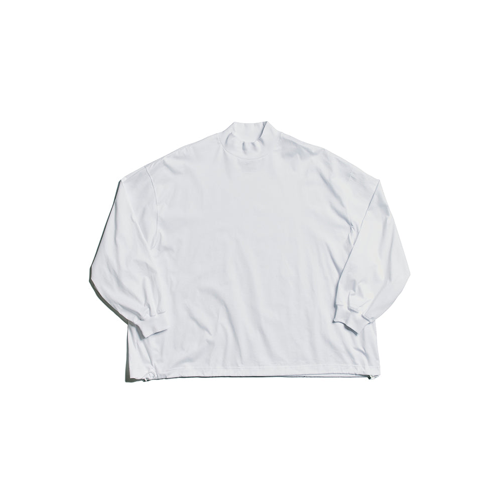 BALLOON MOCK LONG SLEEVE T SHIRT 9