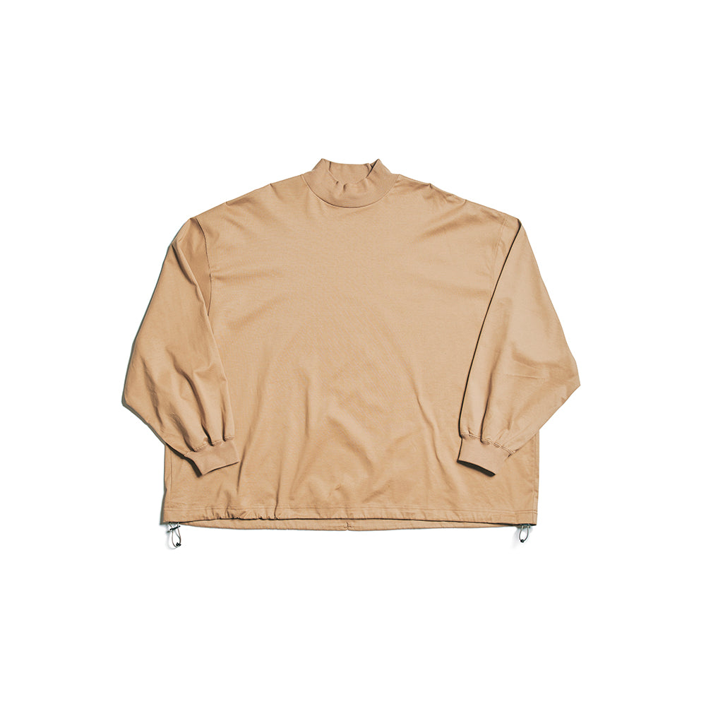 BALLOON MOCK LONG SLEEVE T SHIRT 1