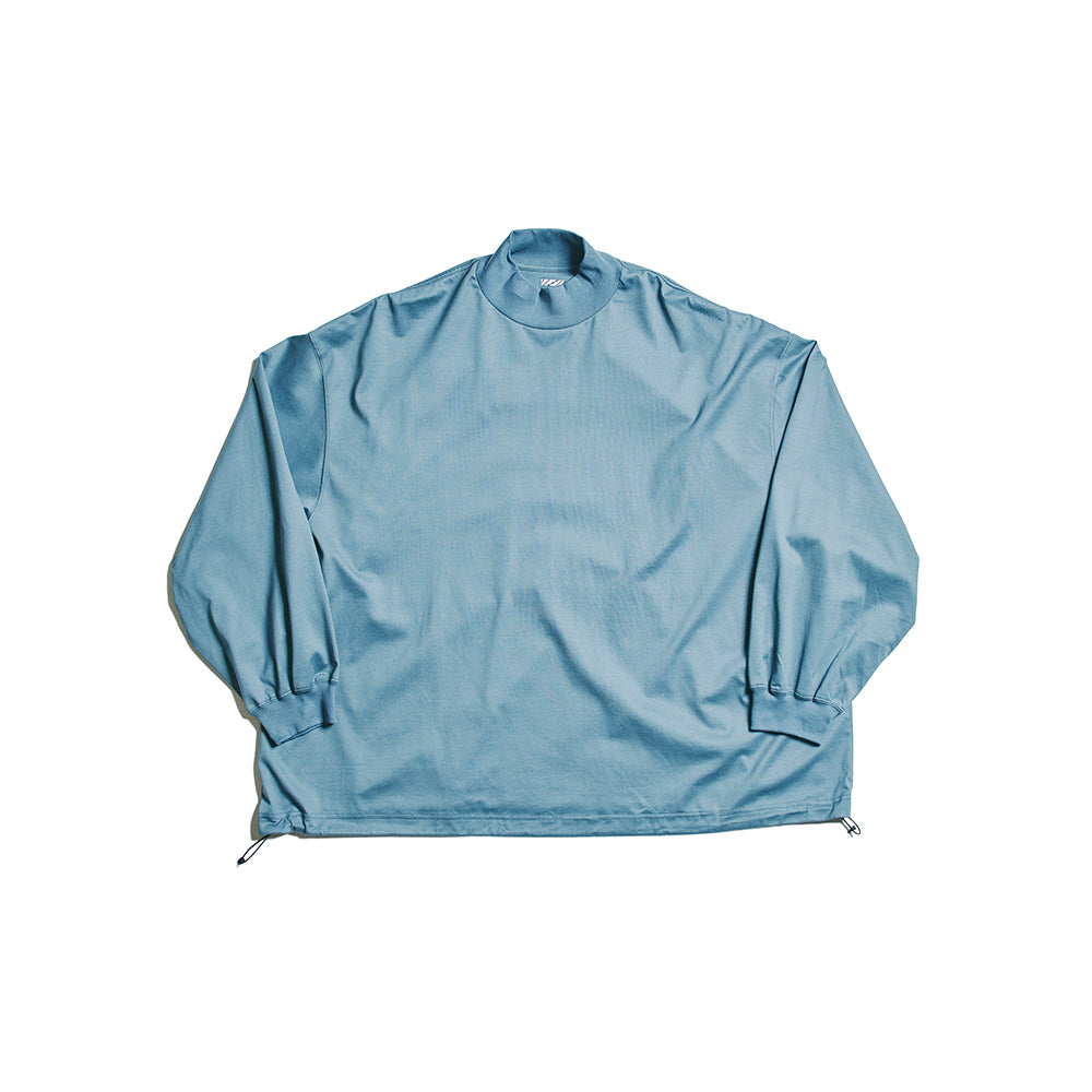 BALLOON MOCK LONG SLEEVE T SHIRT 7