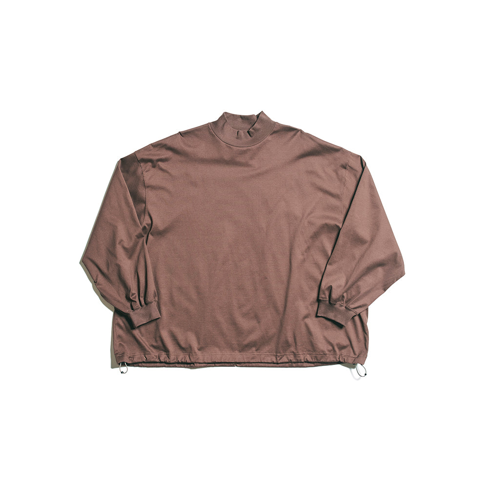 BALLOON MOCK LONG SLEEVE T SHIRT 8