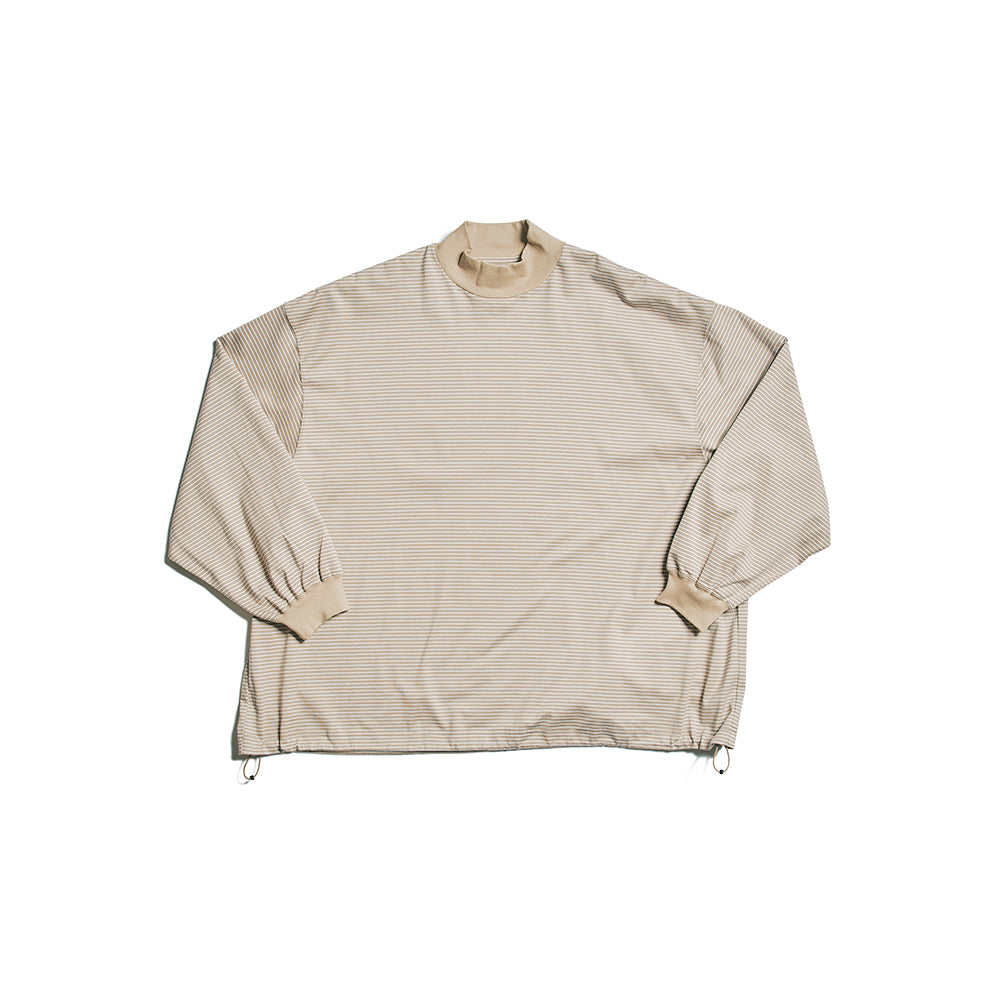 BALLOON MOCK LONG SLEEVE T SHIRT 4