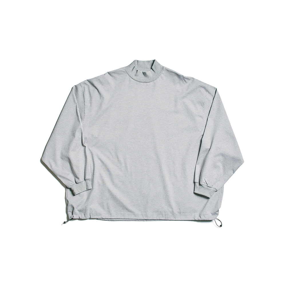 BALLOON MOCK LONG SLEEVE T SHIRT