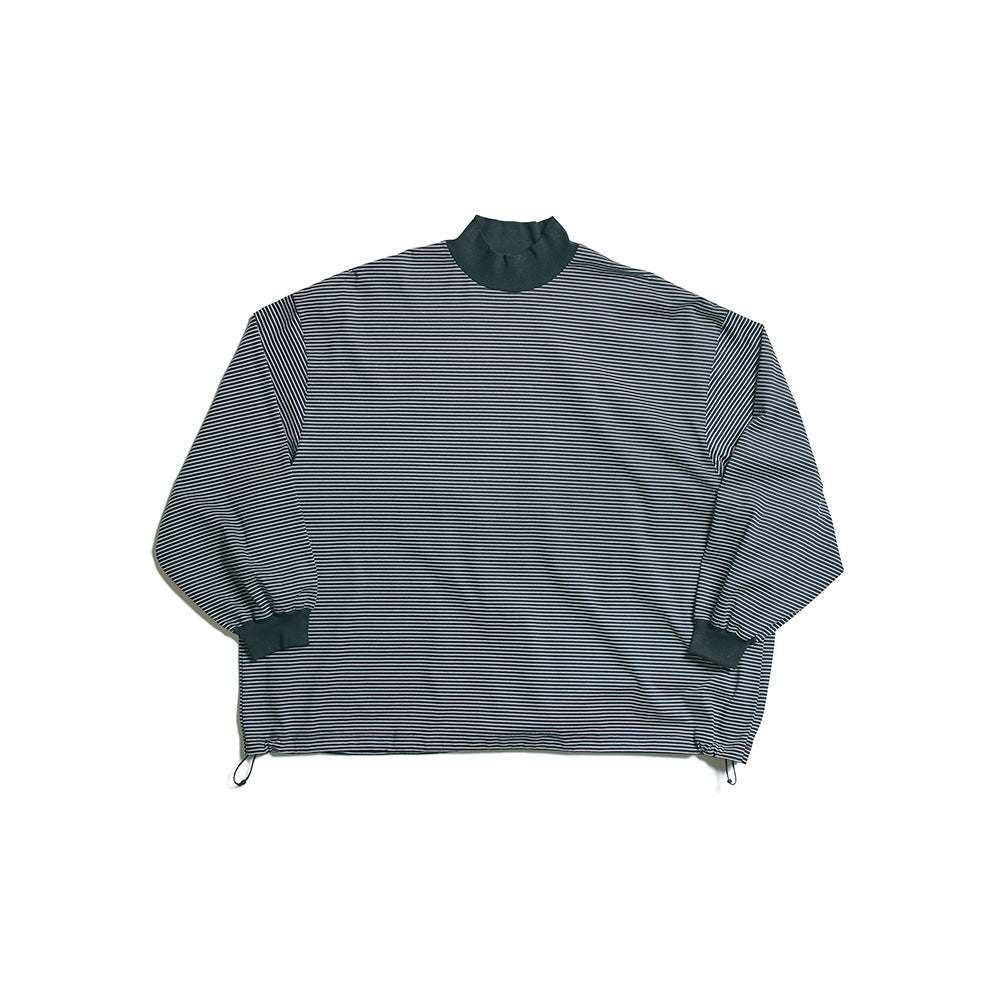 BALLOON MOCK LONG SLEEVE T SHIRT