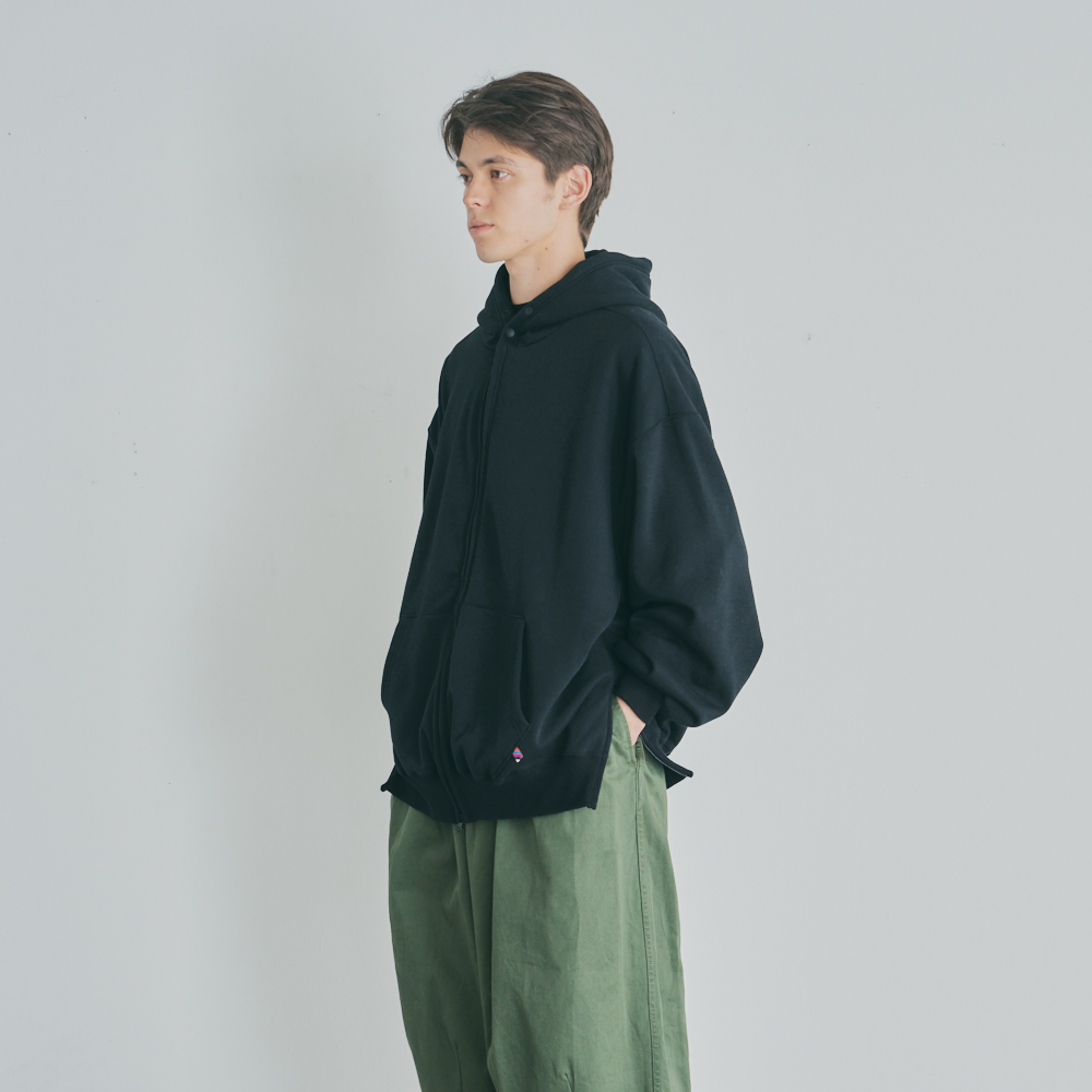 RELAX SWEAT FULL ZIP HOODIE