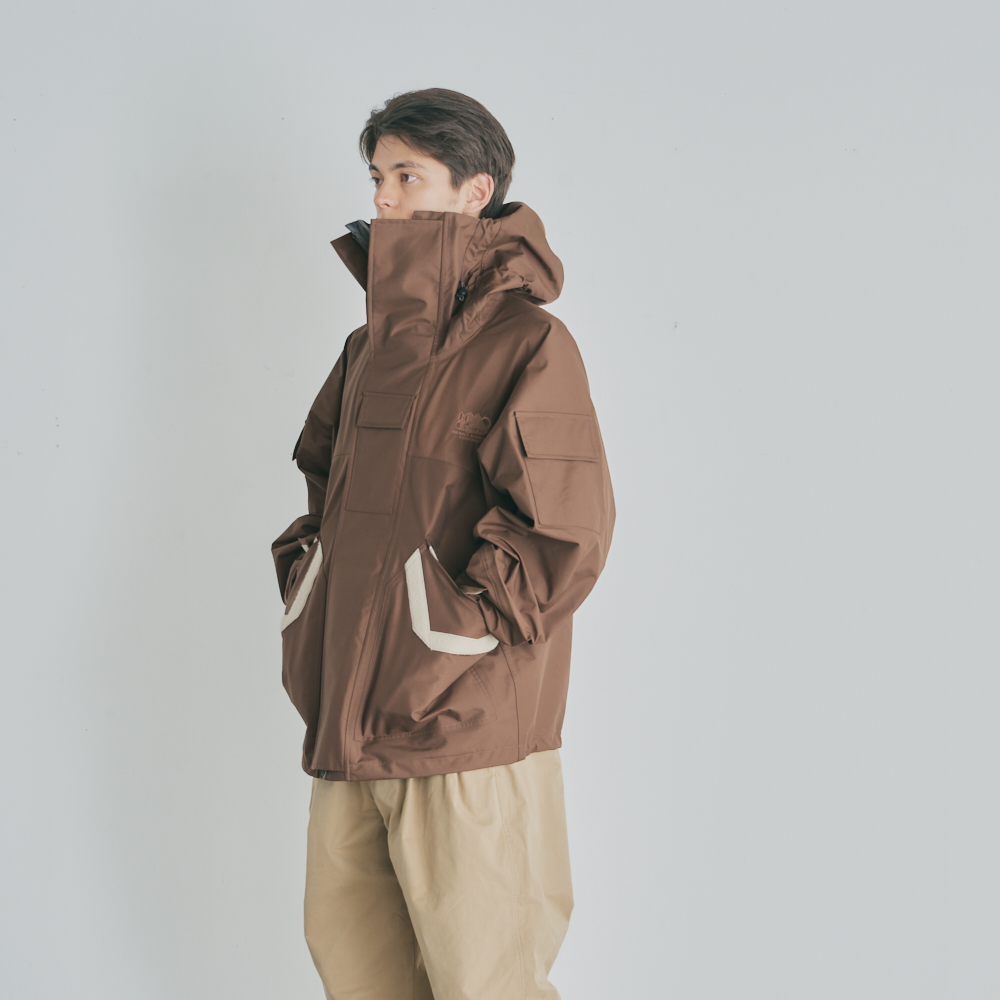 NINJA HOODIE SHELL JACKET | is-ness online shop | イズネス NINJA HOODIE SHELL JACKET | is-ness online shop | イズネス