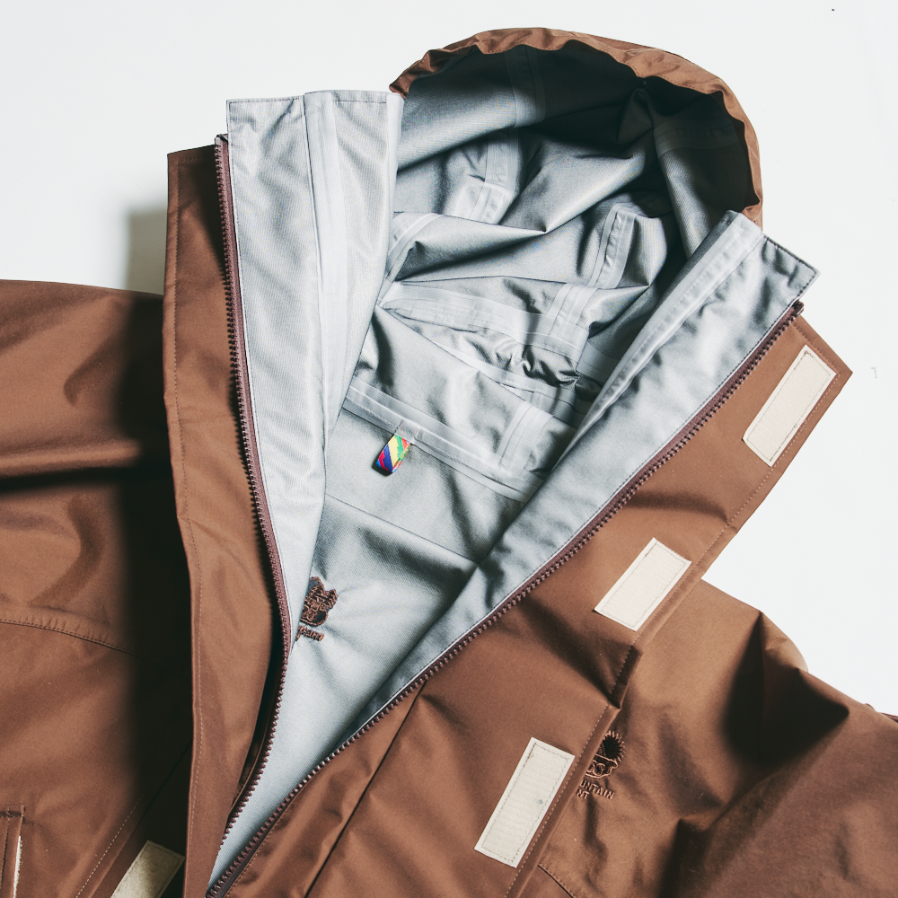 NINJA HOODIE SHELL JACKET | is-ness online shop | イズネス NINJA HOODIE SHELL JACKET | is-ness online shop | イズネス