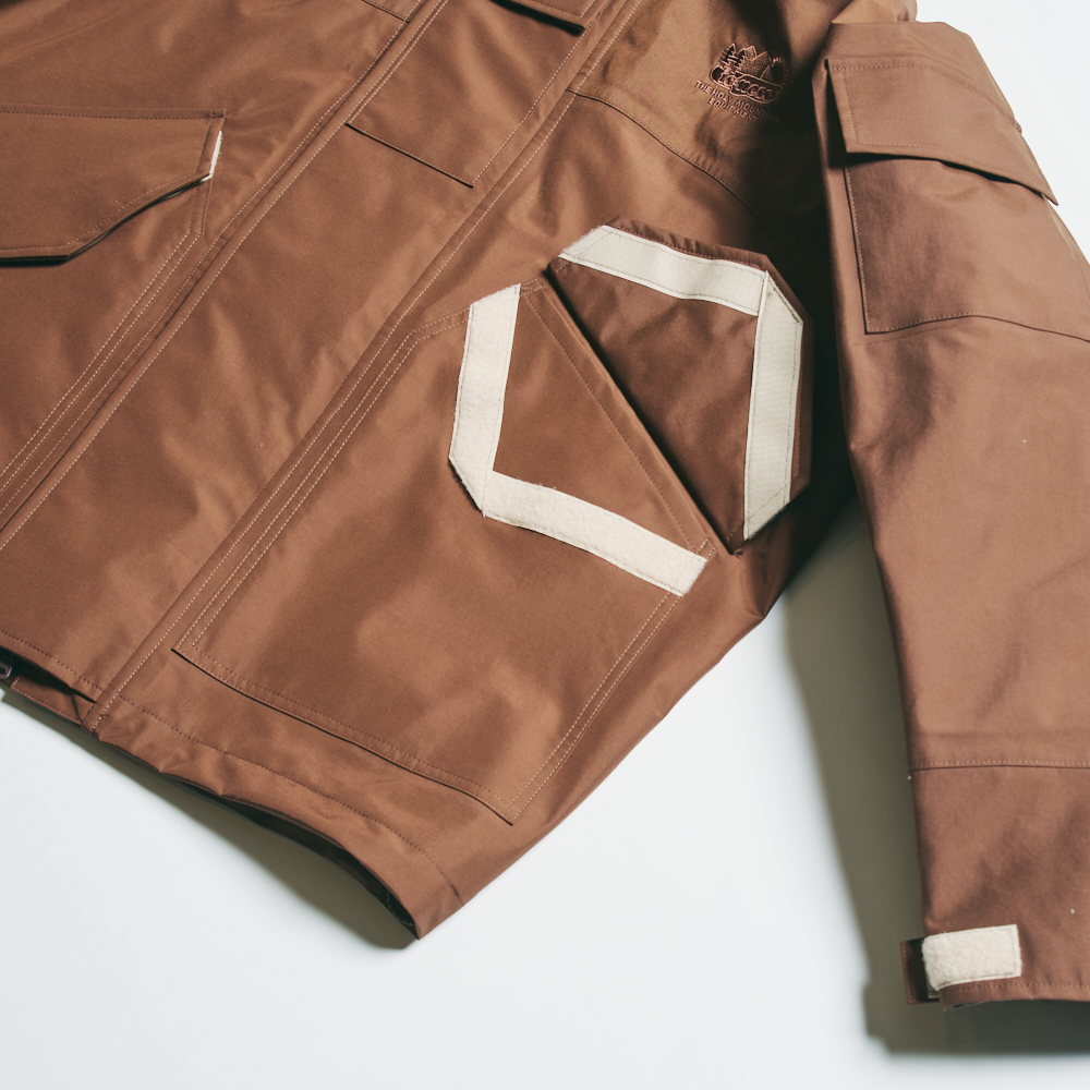 NINJA HOODIE SHELL JACKET | is-ness online shop | イズネス NINJA HOODIE SHELL JACKET | is-ness online shop | イズネス