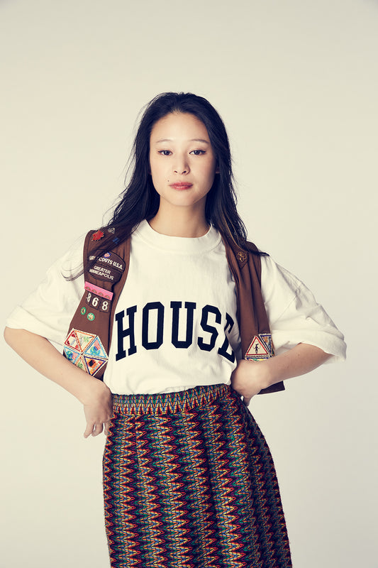 HOUSE FLOCKY PRINT T-SHIRT 5