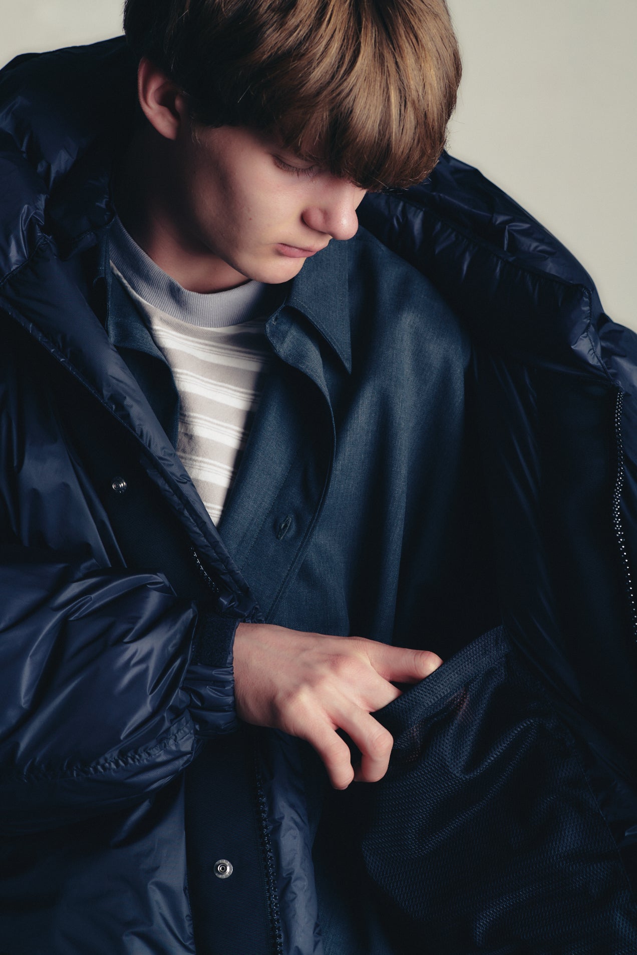 DOWN PUFFER JACKET is-ness×Y(dot) BY NORDISK | is-ness online shop