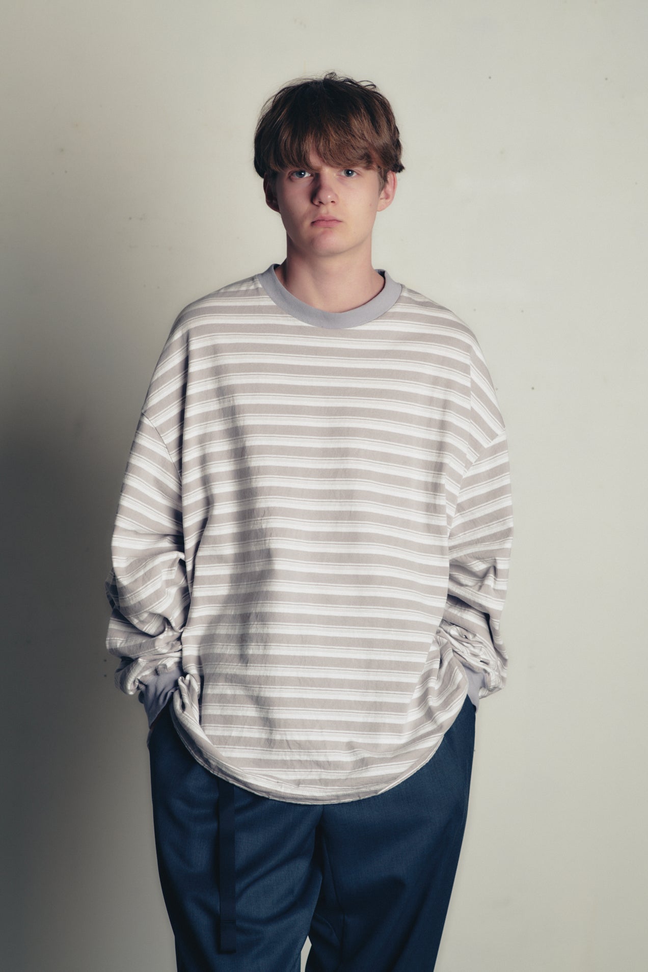 即完品 春コーデ IS NESS イズネス DUB ロングスリーブカットソー ALL ITEM | is-ness online shop | イズネス オンライン ショップ