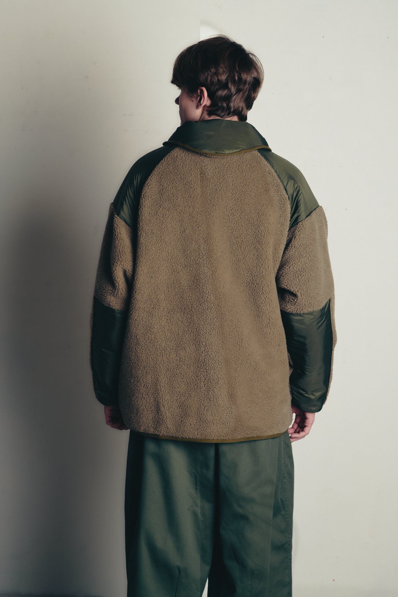 REVERSIBLE FLEECE DOWN JACKET is-ness×TAION 8