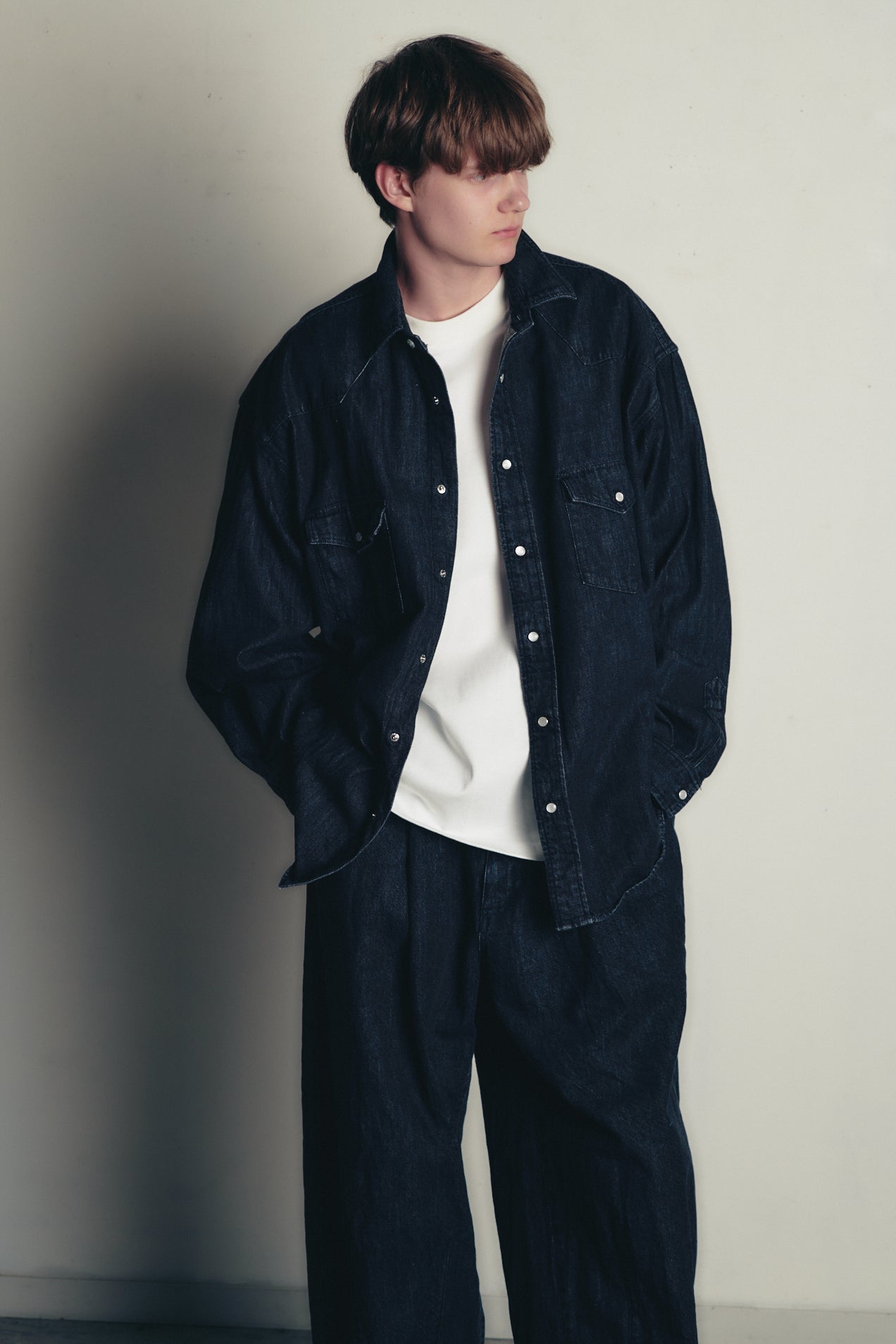イズネス 24AW is-ness MOHAIR SHIRT JACKET L MOHAIR SHIRT JACKET | cliché