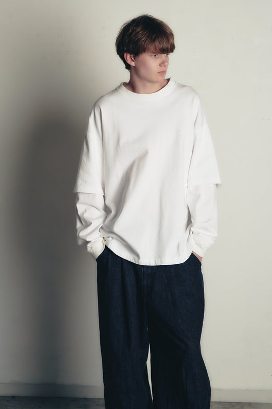 LAYERED LONG SLEEVE T-SHIRT 7