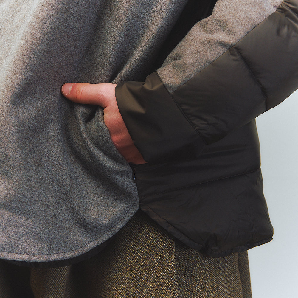 DOWN SHIRT(is-ness×TAION) 9