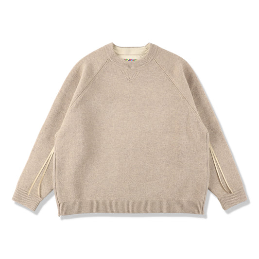 VENTILATION KNITTED CREW 1
