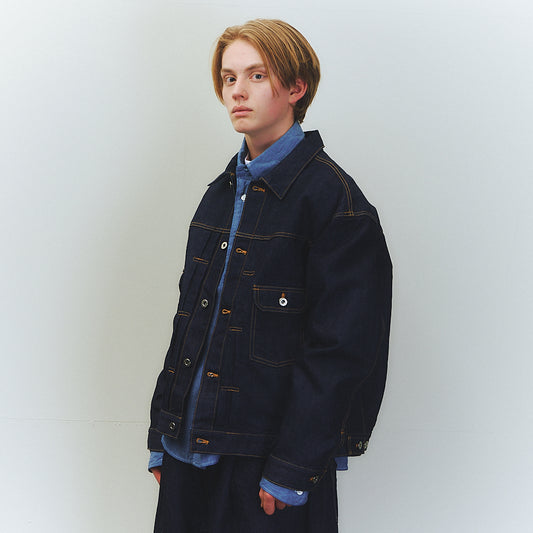 SILK DENIM JACKET 5