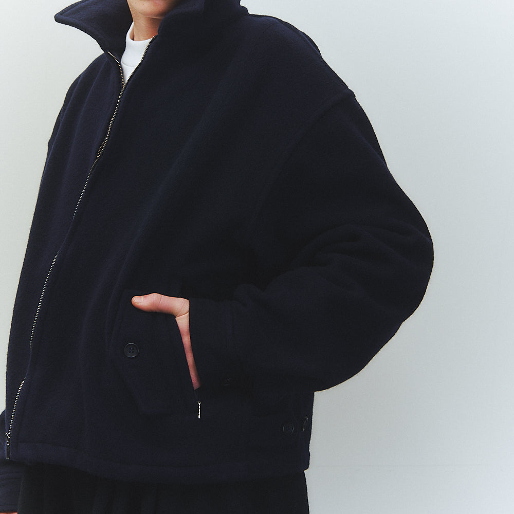 WOOL ZIP BLOUSON 10