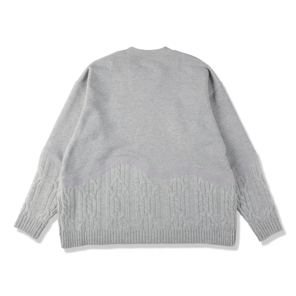 NEEDLE PUNCH SWEAT SHIRT 3