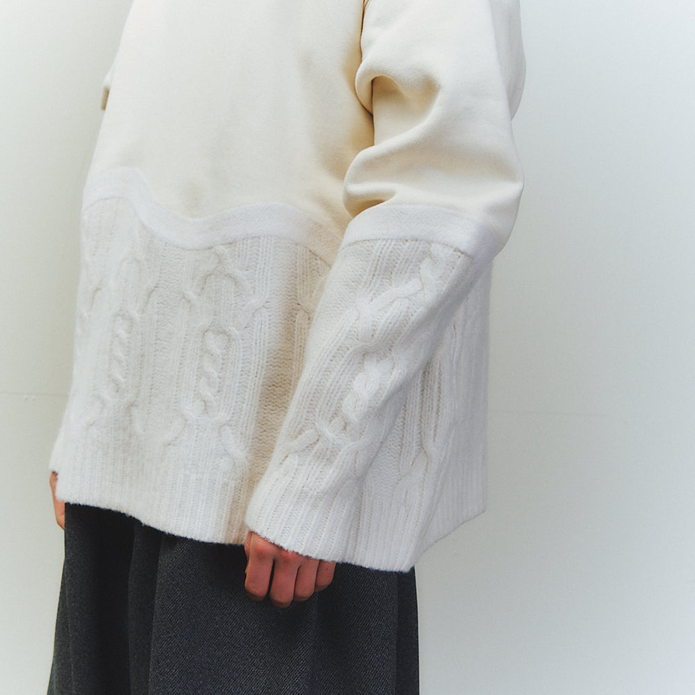 NEEDLE PUNCH SWEAT SHIRT 8