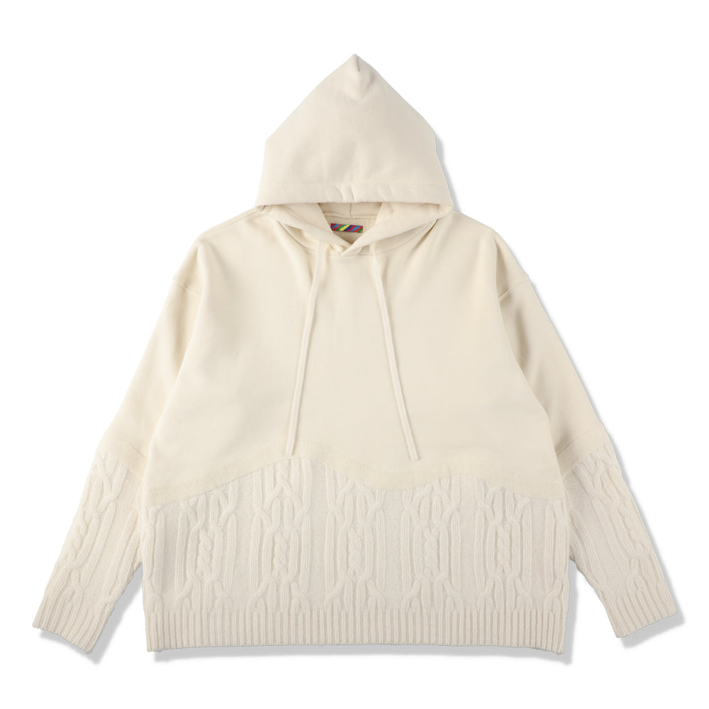 NEEDLE PUNCH SWEAT HOODIE 1
