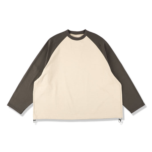 BALLOON RAGLAN LONG SLEEVE T SHIRT
