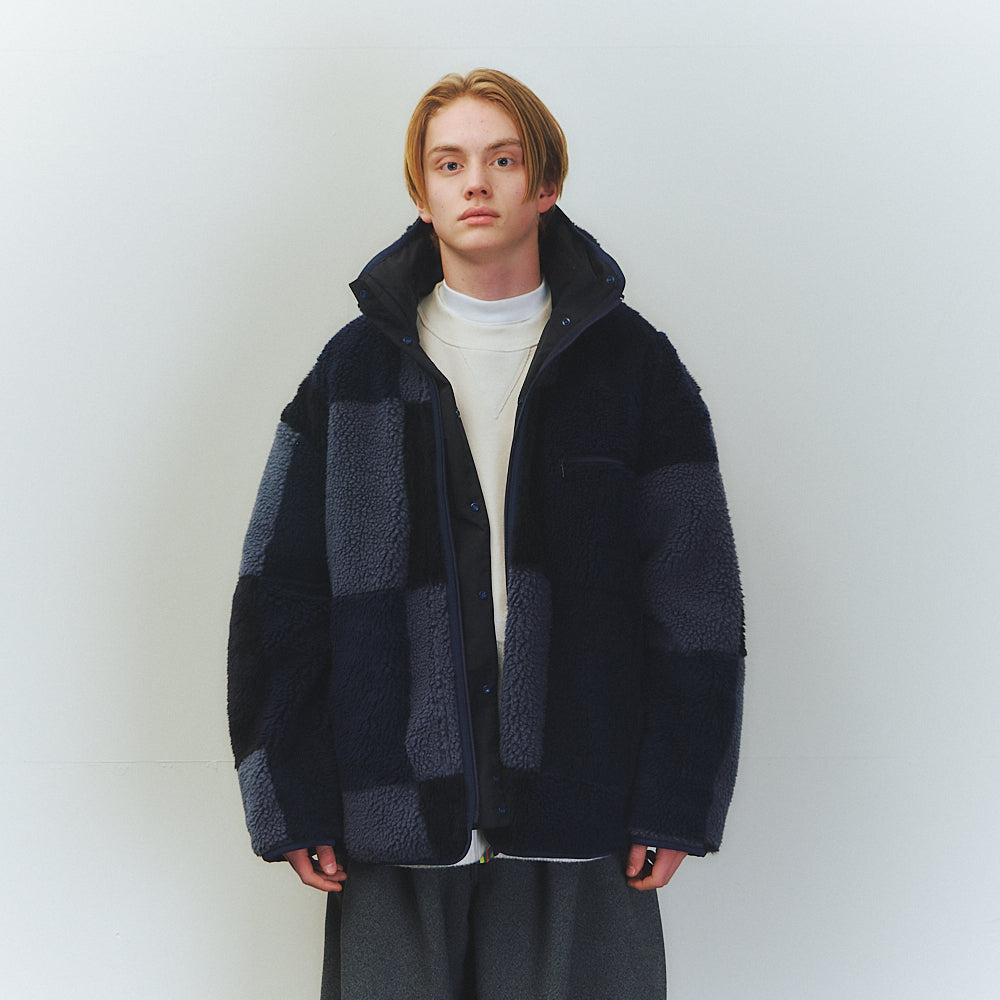 REVERSIBLE FLEECE JACKET （is-ness×Y(dot) BY NORDISK) 8