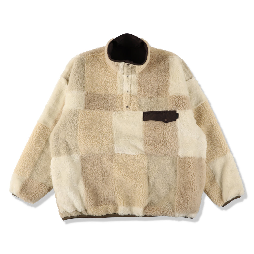 REVERSIBLE PULLOVER FLEECE JACKET（is-ness×Y(dot) BY NORDISK) 1