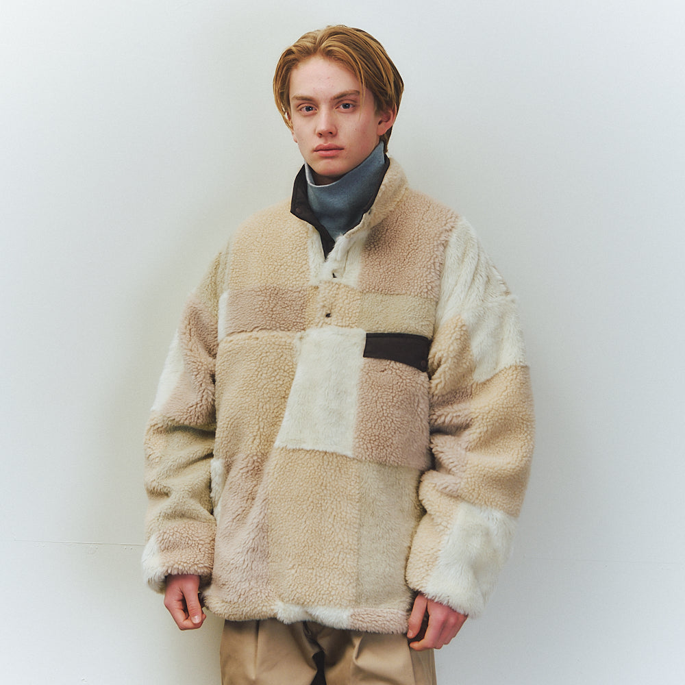 REVERSIBLE PULLOVER FLEECE JACKET（is-ness×Y(dot) BY NORDISK) 8