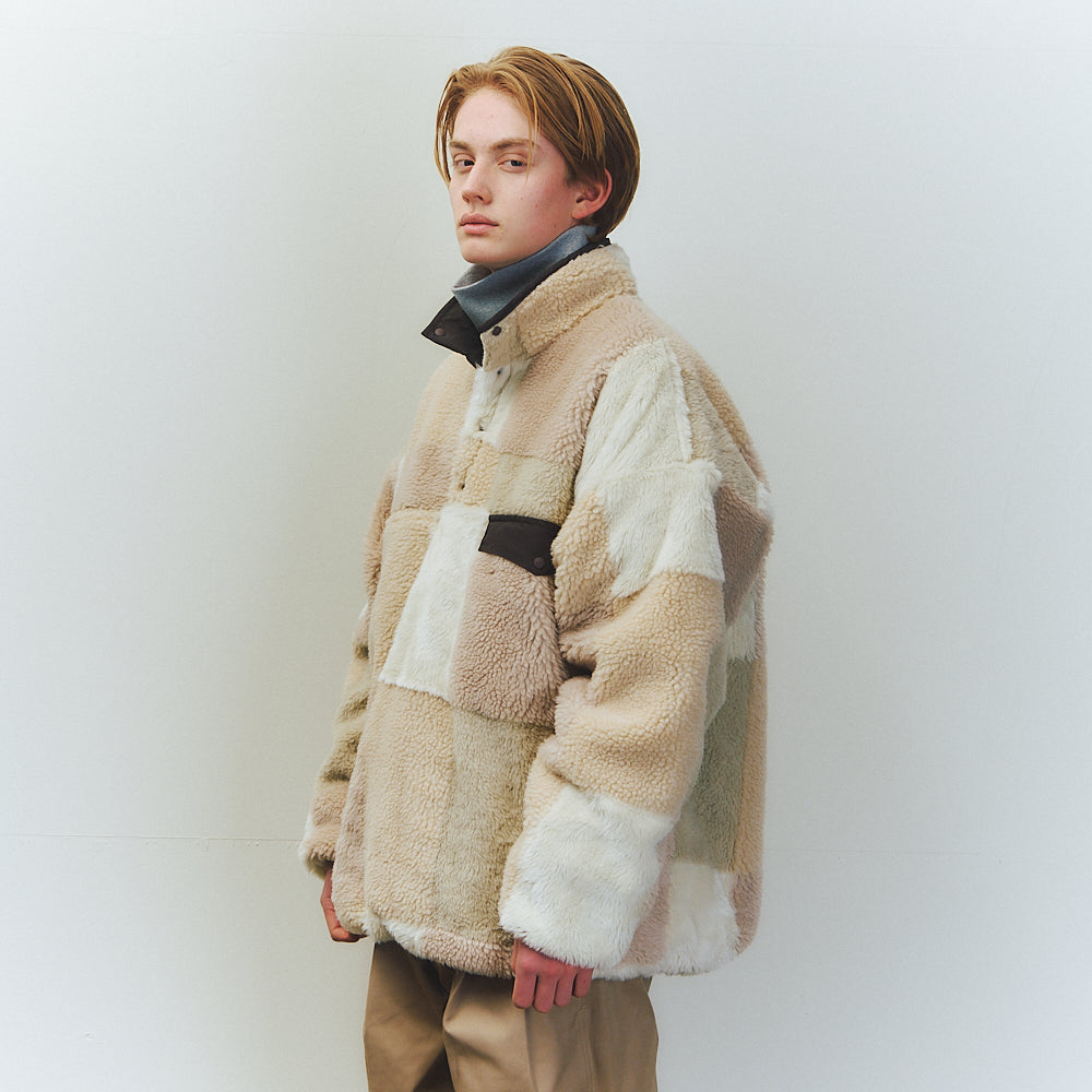 REVERSIBLE PULLOVER FLEECE JACKET（is-ness×Y(dot) BY NORDISK) 9