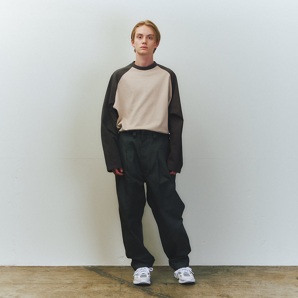 WIDE CHINO PANTS | is-ness online shop | イズネス オンライン ショップ