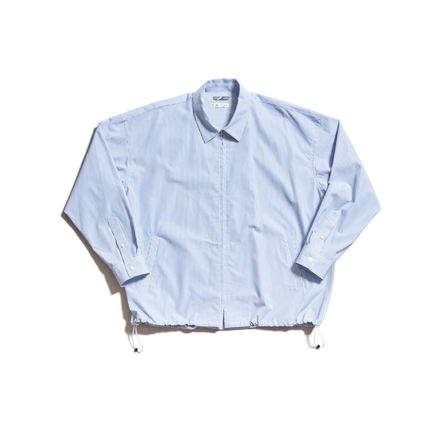 TOMAS MAISON  LONG SLEEVE ZIP SHIRT 2