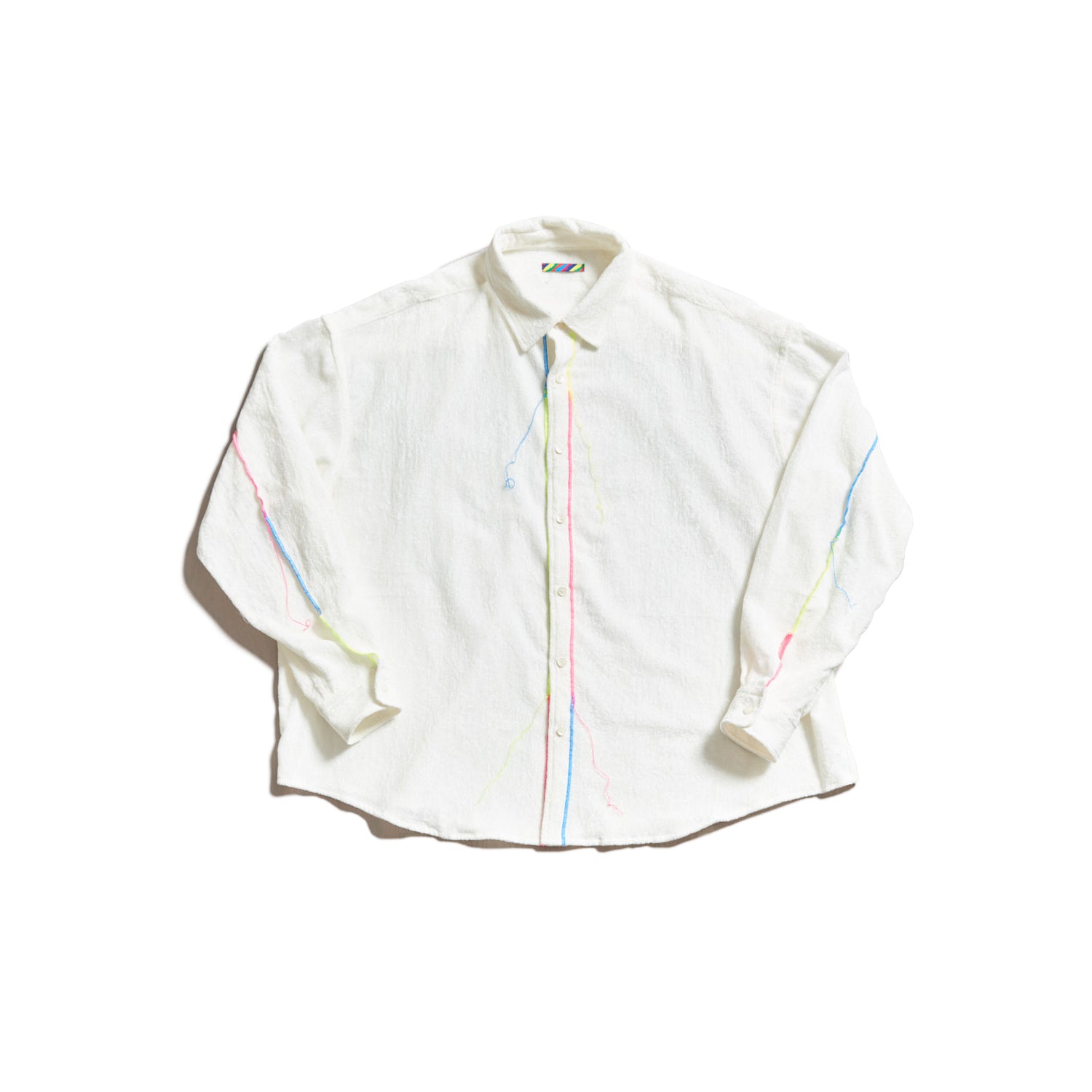 BRUSHED LINEN LONG SLEEVE SHIRT 1