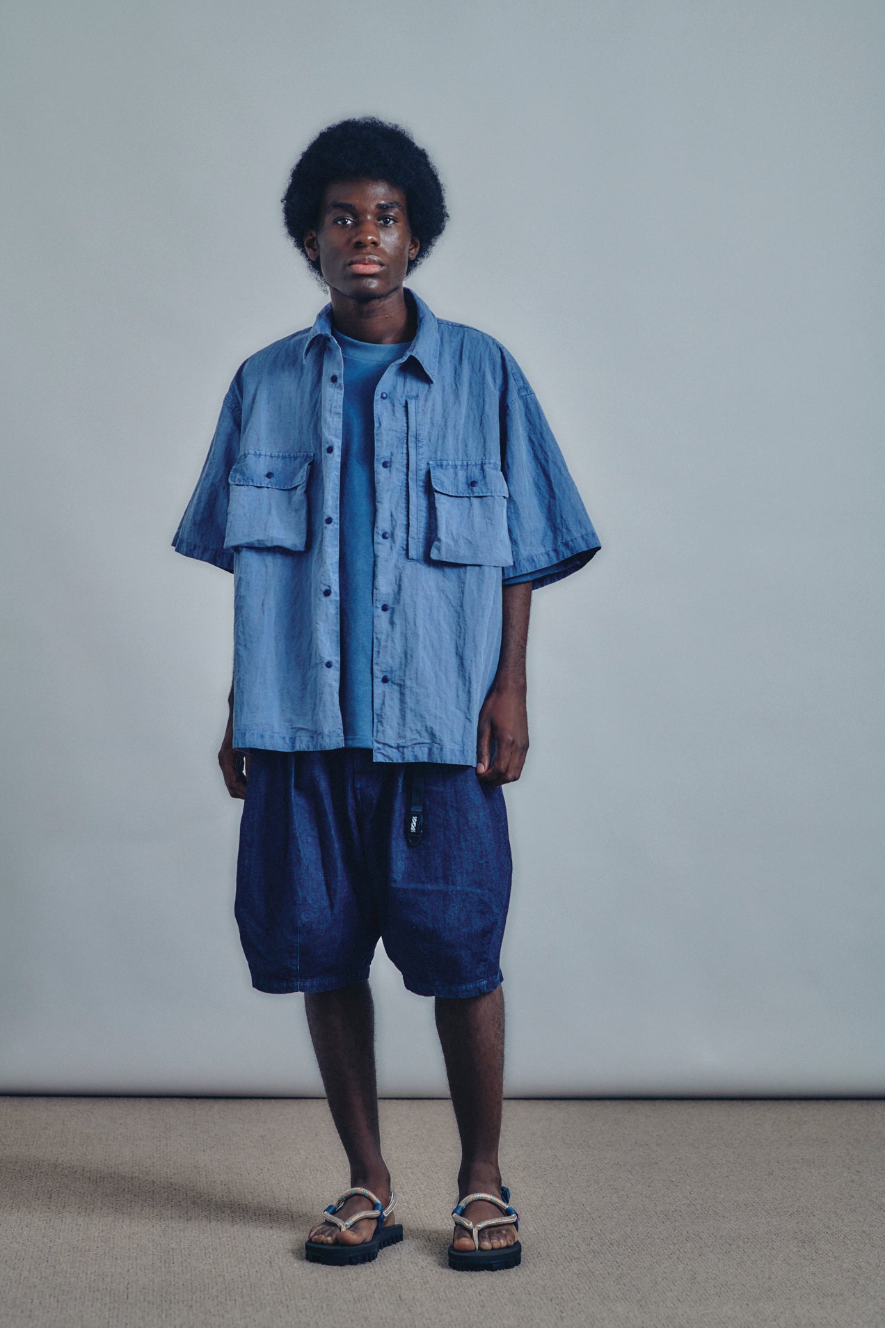 【アイス】今期発売！ボーダーズアットBOUCLE SHORT SLEEVE ILLIT アイリット BEB ボーダー柄ダブルカラーポロニットトップス
