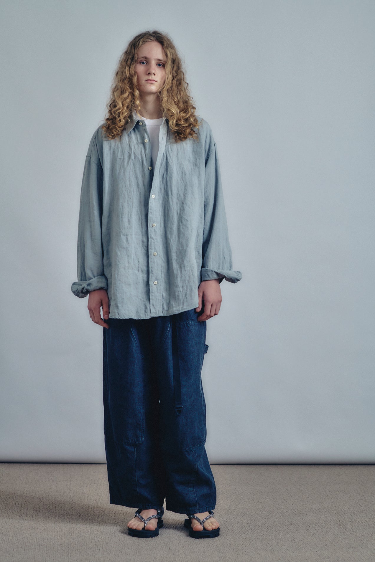 Linen Long-Sleeve Shirt 4