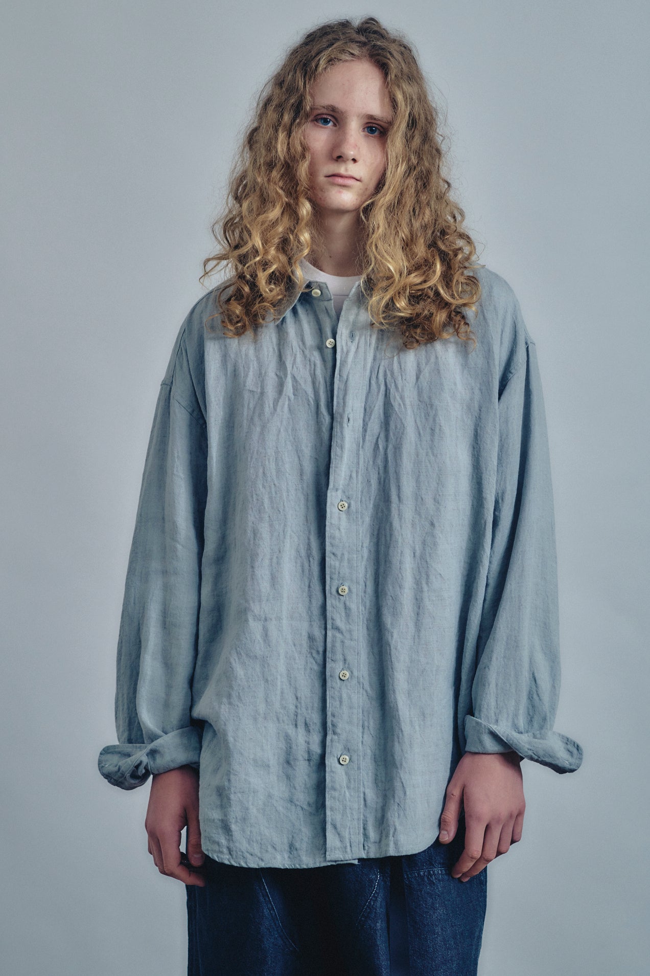 Linen Long-Sleeve Shirt 5