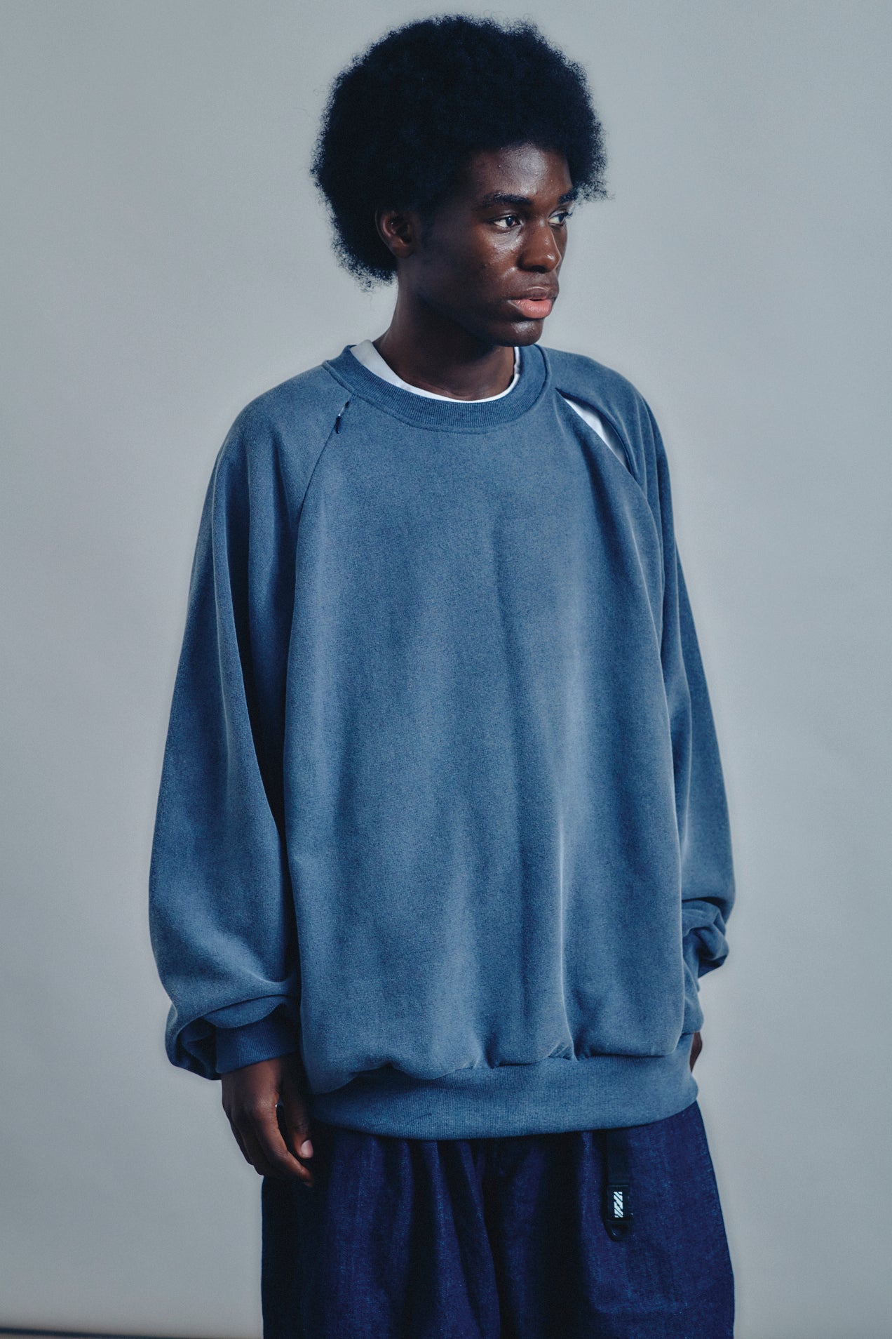 スウェット isness VENTILATION SHORT CREW SWEATSHIRT Ventilated Sweatshirt | is-ness online shop | イズネス オンライン
