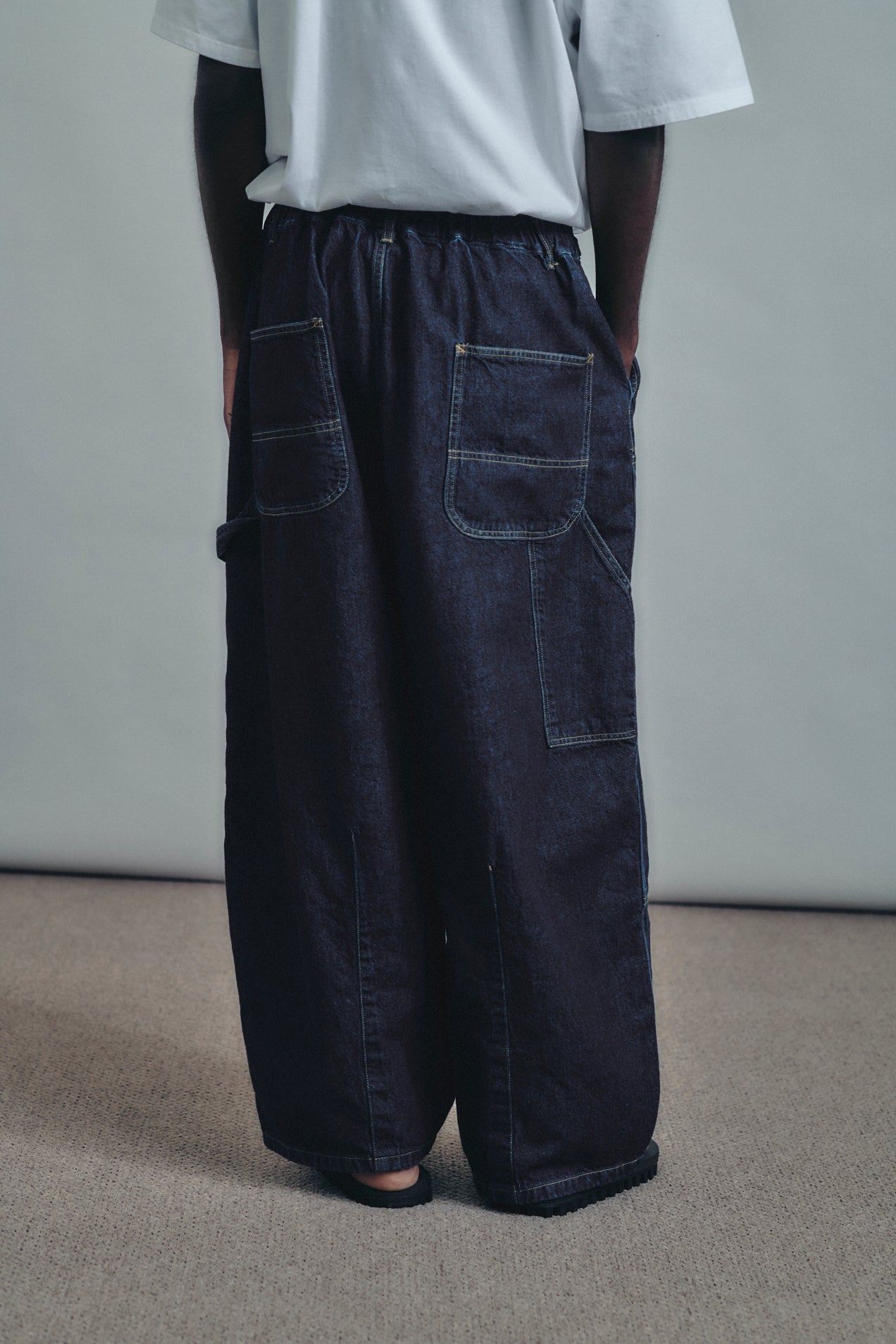 Double-Knee Balloon Painter Pants | is-ness online shop | イズネス