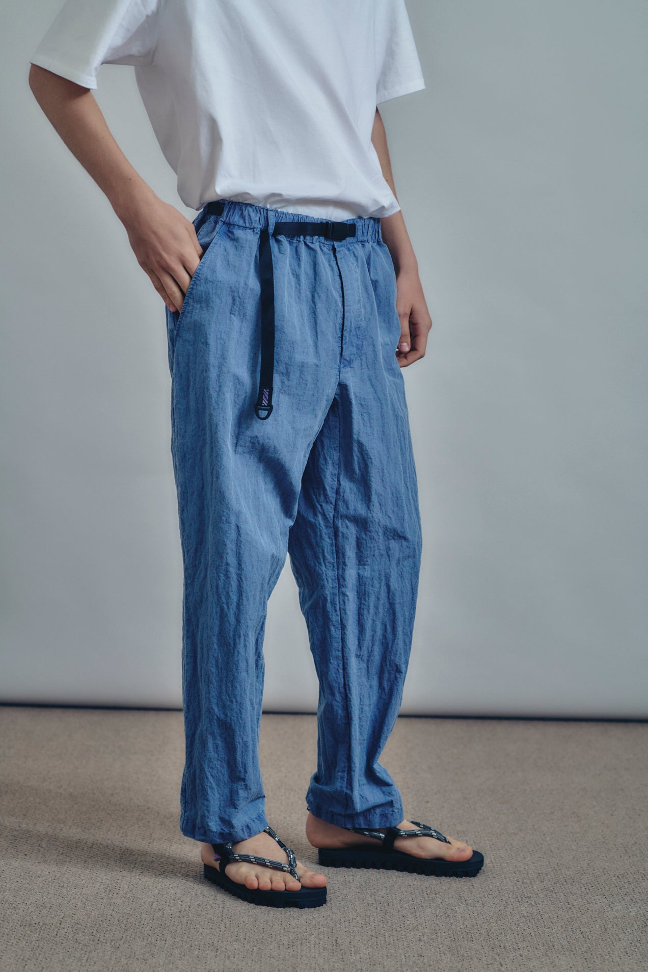 Pigment-Dyed Long Pants 6