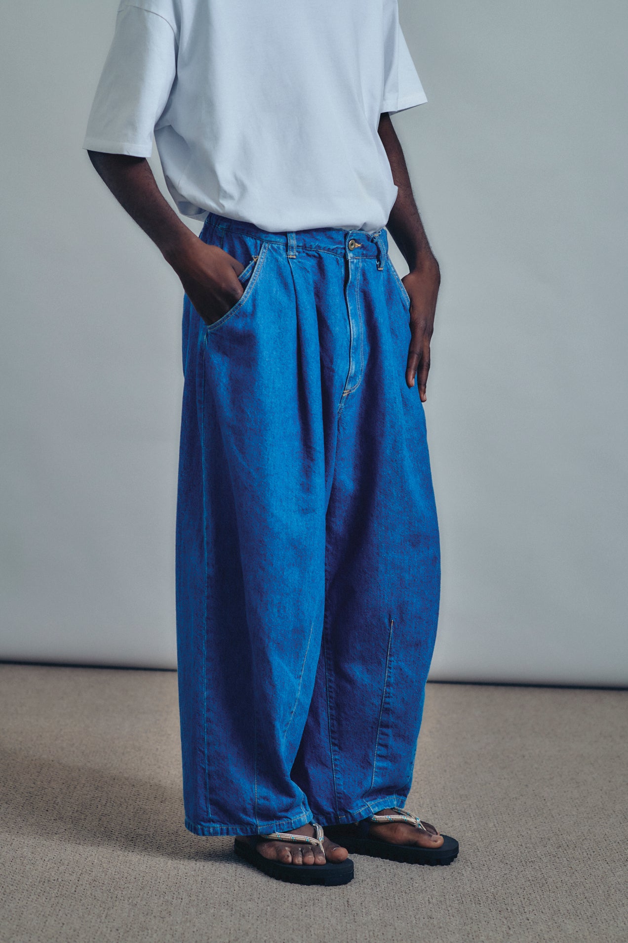 パンツ is-ness 5PK BALLOON PANTS Enzyme Wash 5PK BALLOON PANTS(Enzyme Wash) | is-ness online shop | イズネス
