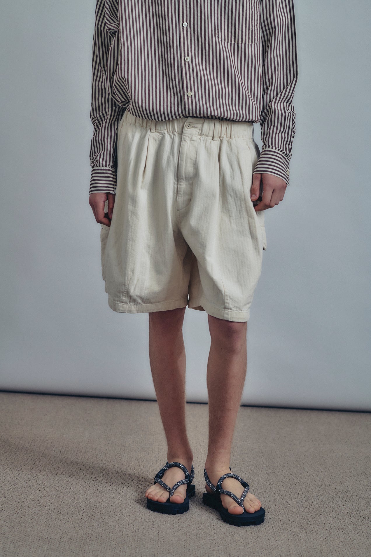 Herringbone 6-Pocket Shorts 7