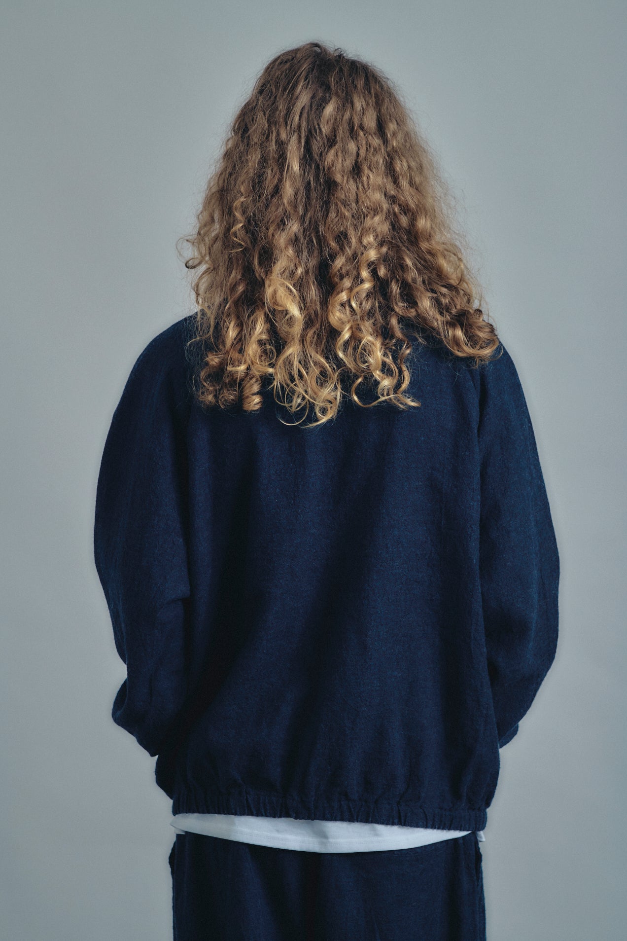 Linen Track Jacket | is-ness online shop | イズネス オンライン