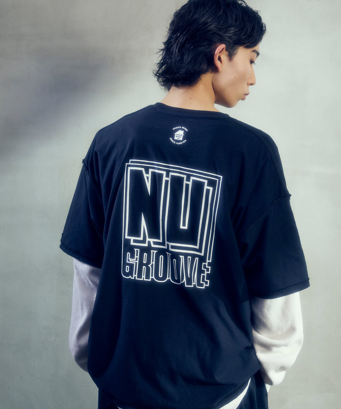 【8/8 発売】NU GROOVE T-SHIRT (LEFT CHEST)