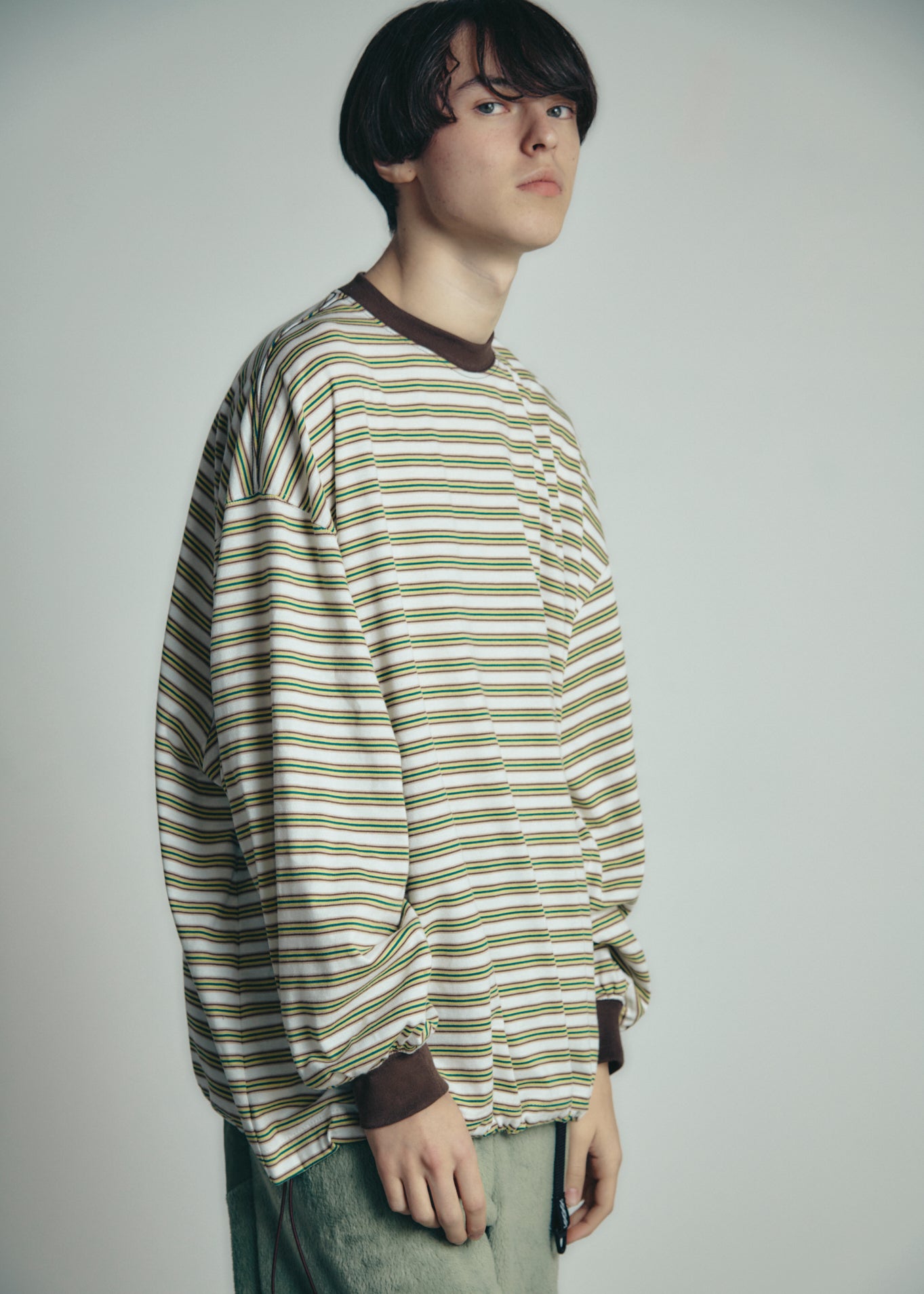 【7/25発売】Balloon Border Long-sleeve T-Shirt