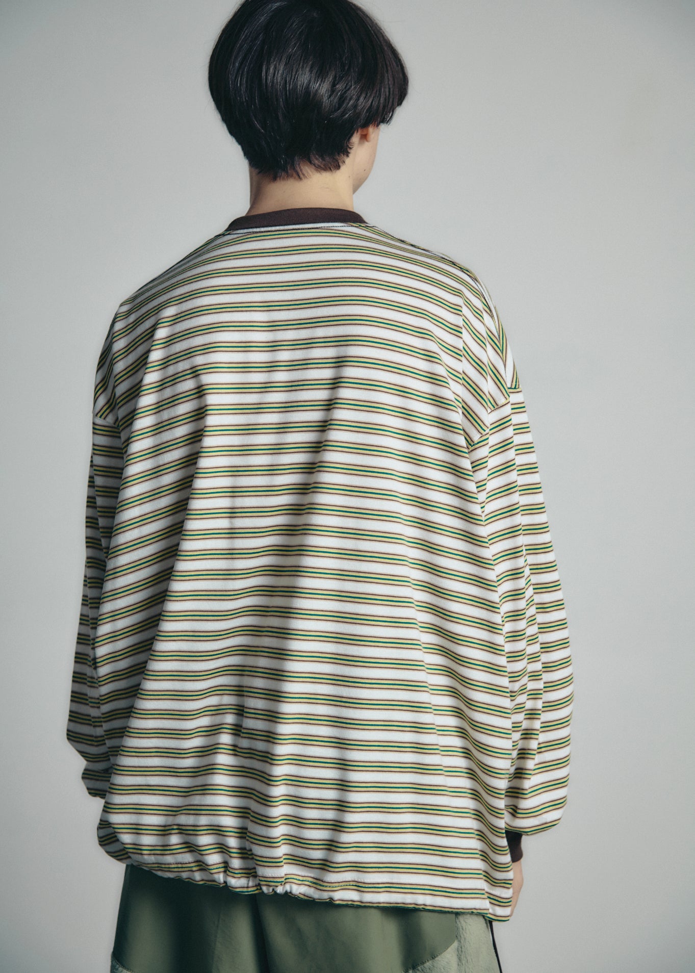 【7/25発売】Balloon Border Long-sleeve T-Shirt