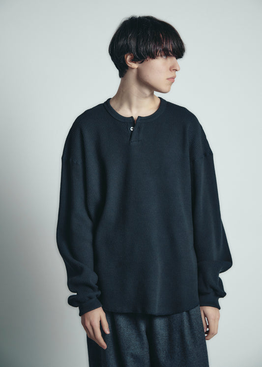 Thermal Henley Long-sleeve Shirt