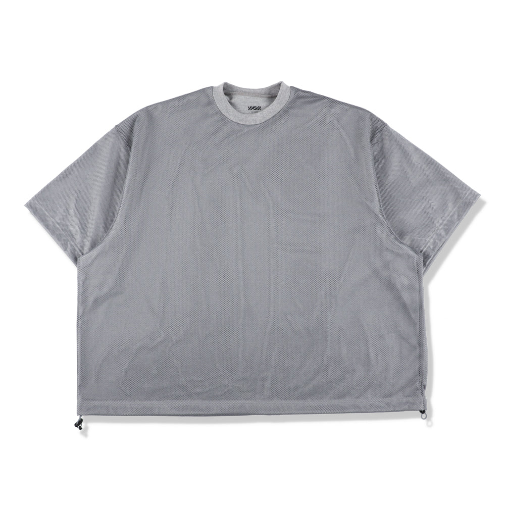 BALLOON DOUBLE LAYERED MESH SHORT SLEEVE T-SHIRT 2