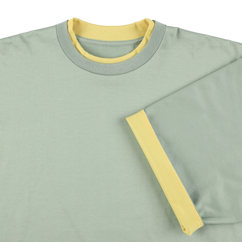 W NECK LAYERED T-SHIRT 4