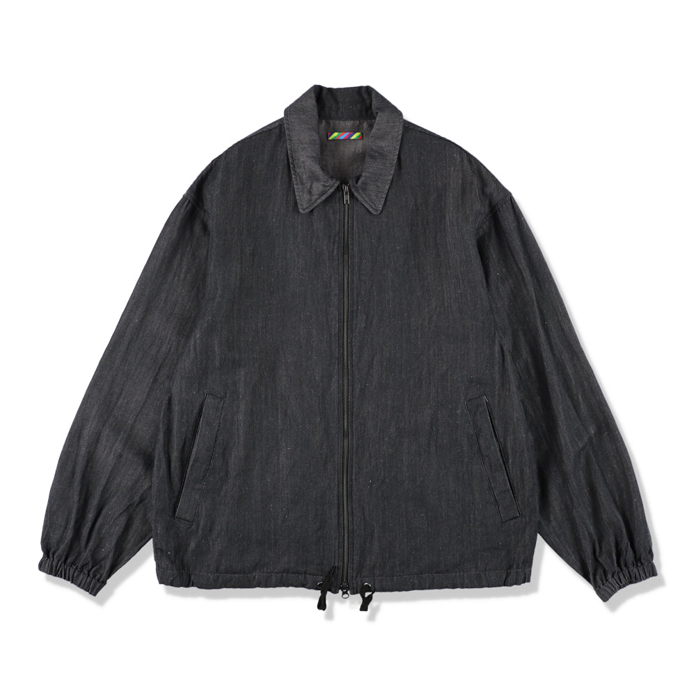 WOOL LINEN COACH JACKET 2
