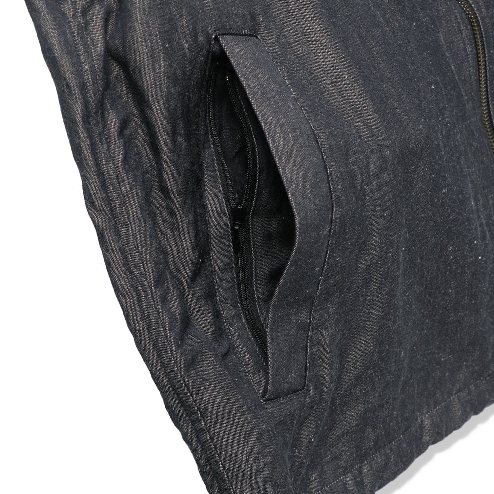 WOOL LINEN COACH JACKET 4